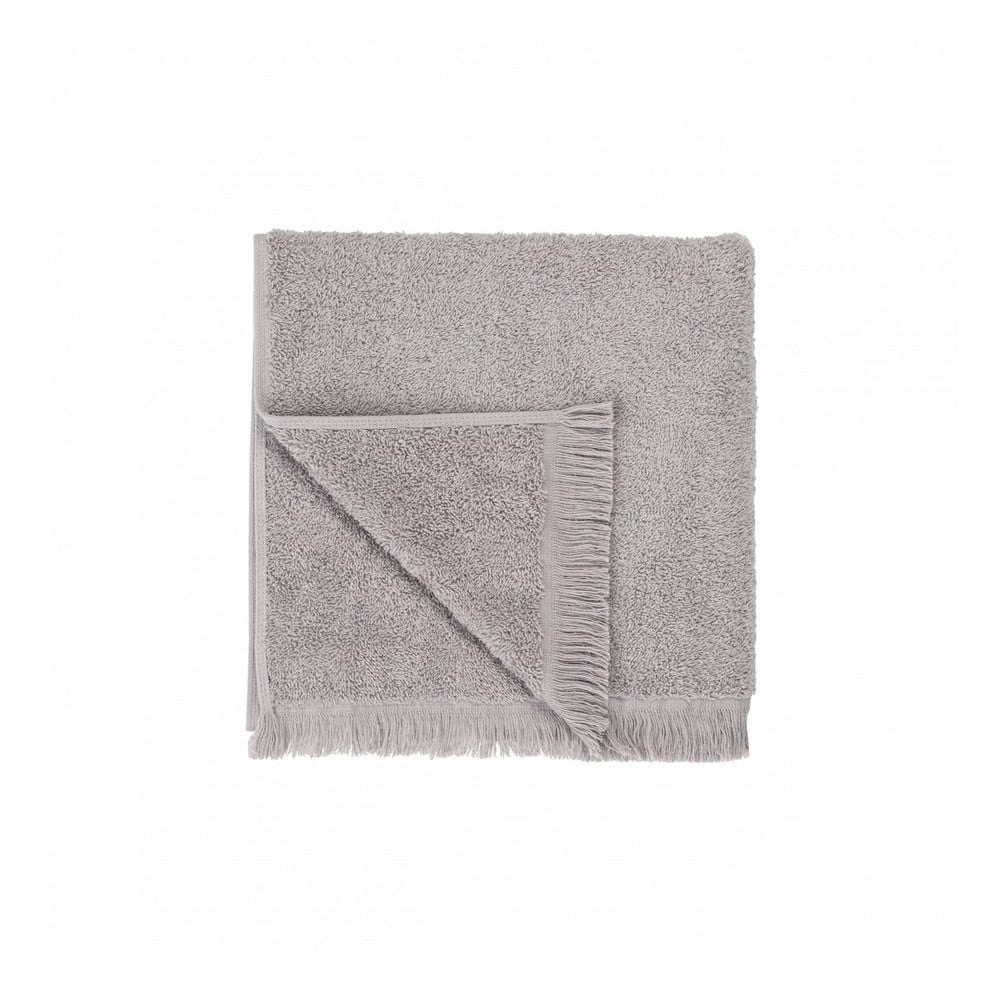 Világosszürke pamut törölköző 50x100 cm FRINO – Blomus