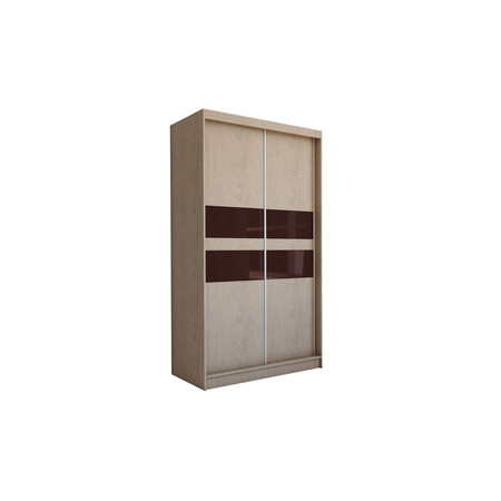 Finezja Gardróbszekrény (150 cm) Sonoma tölgy / Barna Furniture