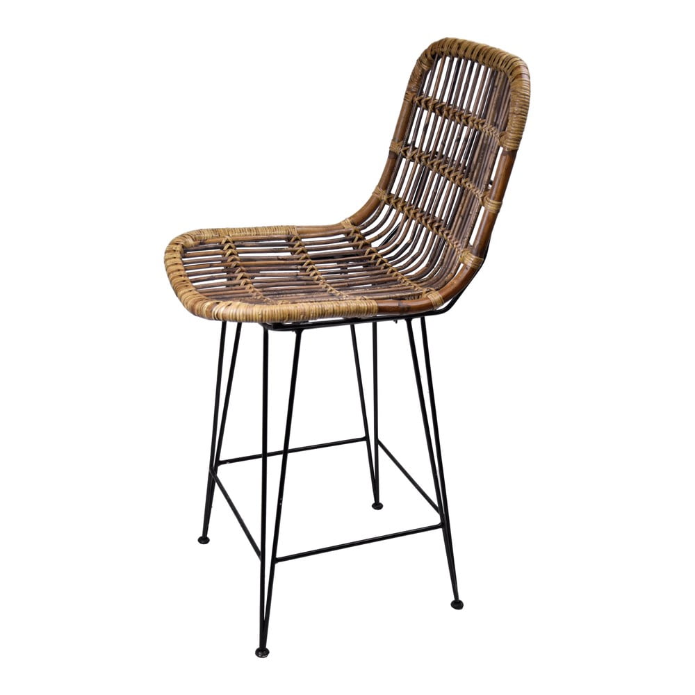 Barna rattan bárszék 106 cm – Ego Dekor