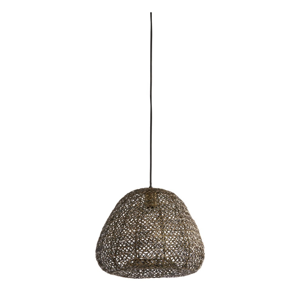 Bronzszínű mennyezeti lámpa ø 35 cm Finou – Light & Living