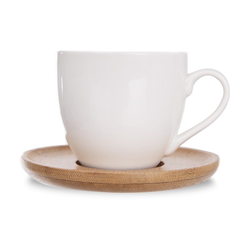 Fehér porcelán csésze szett 6 db-os 125 ml Whiteline – Orion