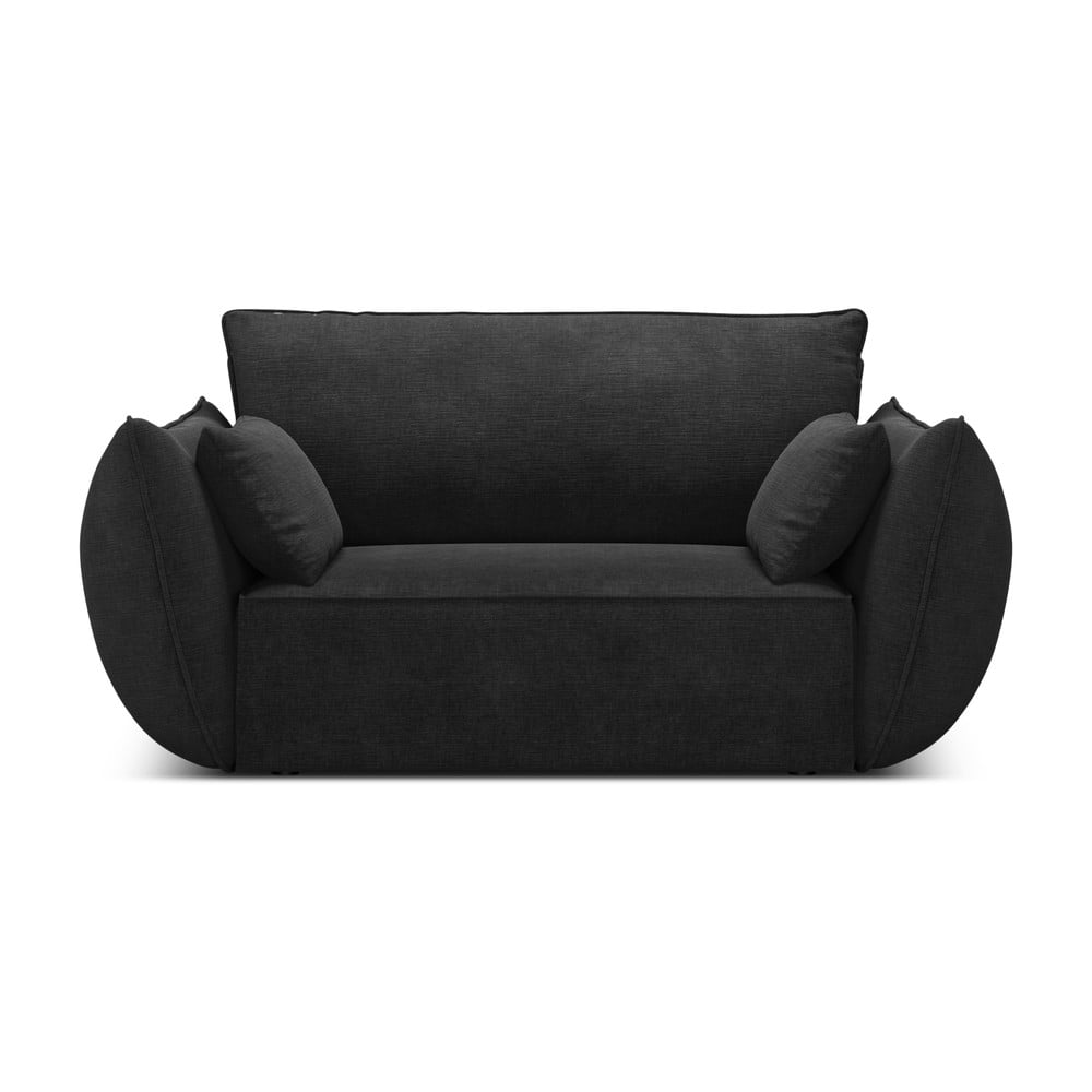 Sötétszürke fotel Vanda – Mazzini Sofas