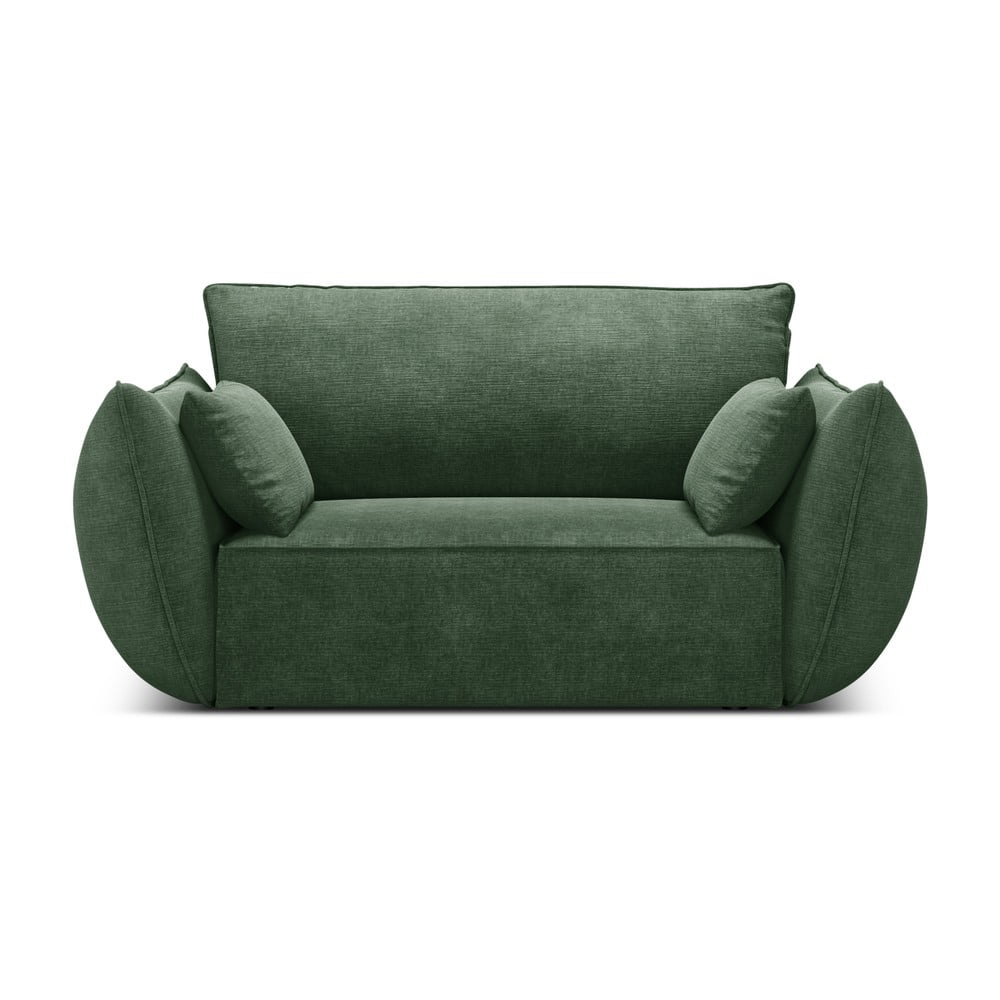 Sötétzöld fotel Vanda – Mazzini Sofas