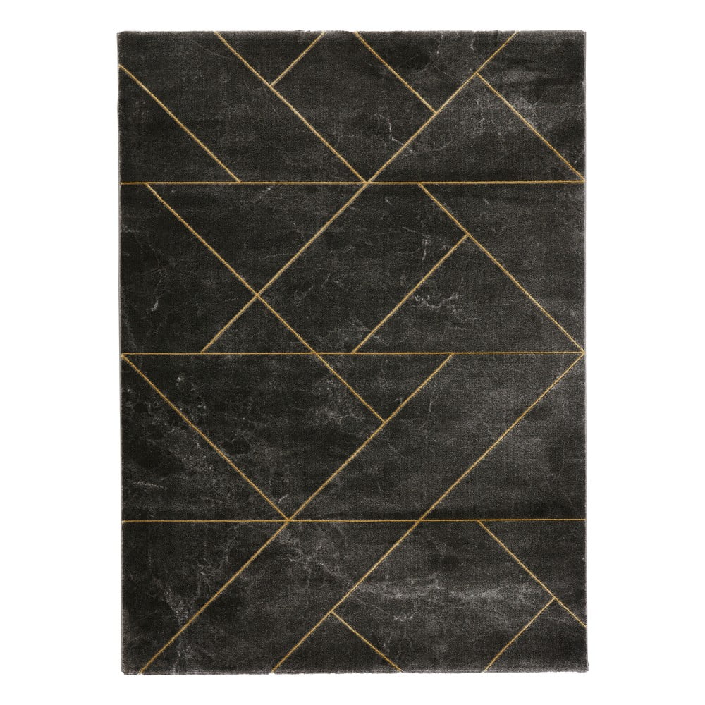 Szürke-aranyszínű szőnyeg 220x160 cm Craft - Think Rugs