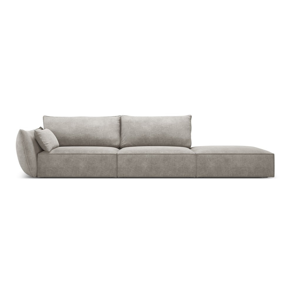 Világosszürke sarokkanapé Vanda – Mazzini Sofas