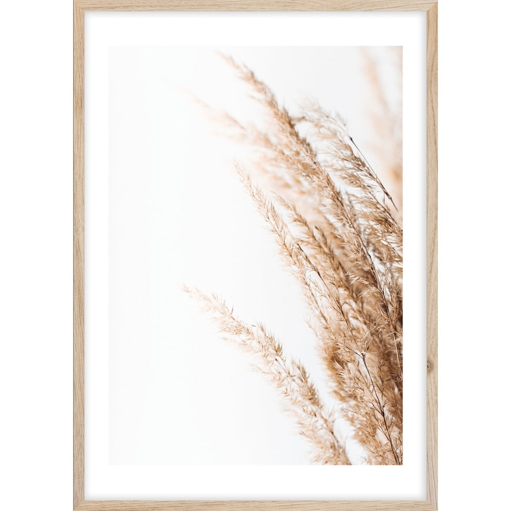 Keretezett poszter 50x70 cm Beige II – Styler