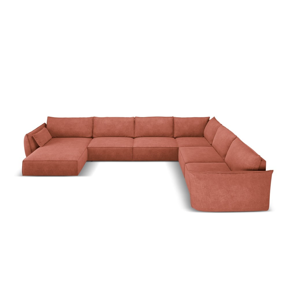 Piros sarokkanapé (jobb oldali) Vanda – Mazzini Sofas