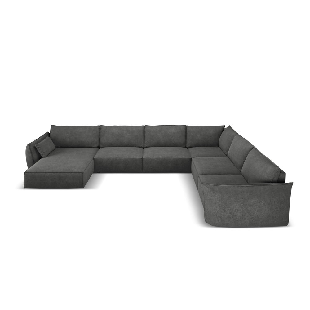 Szürke sarokkanapé (jobb oldali) Vanda – Mazzini Sofas