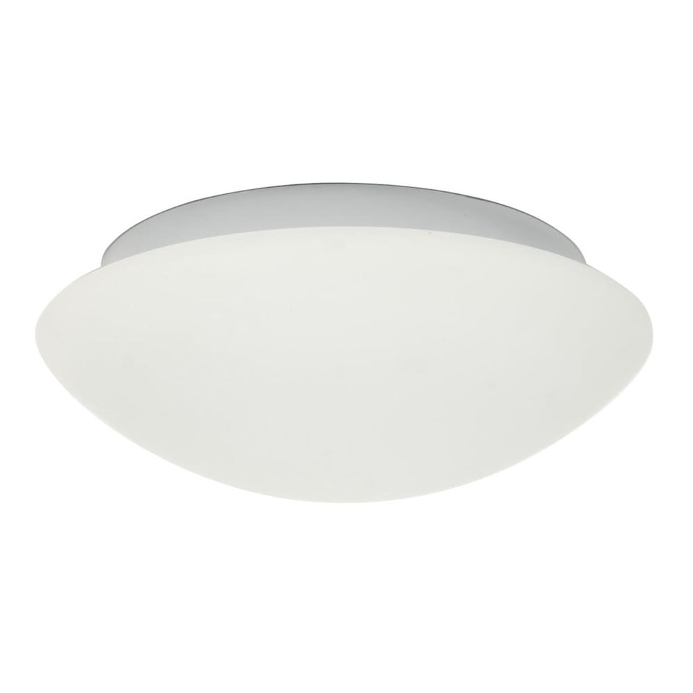 Fehér mennyezeti lámpa üveg búrával ø 28 cm Nina – Candellux Lighting