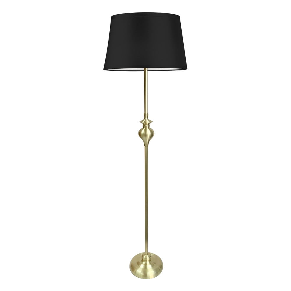 Fekete-aranyszínű állólámpa (magasság 135 cm) Prima Gold – Candellux Lighting