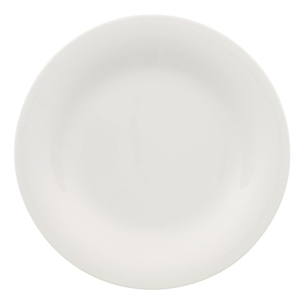 New Cottage fehér porcelán desszertes tányér