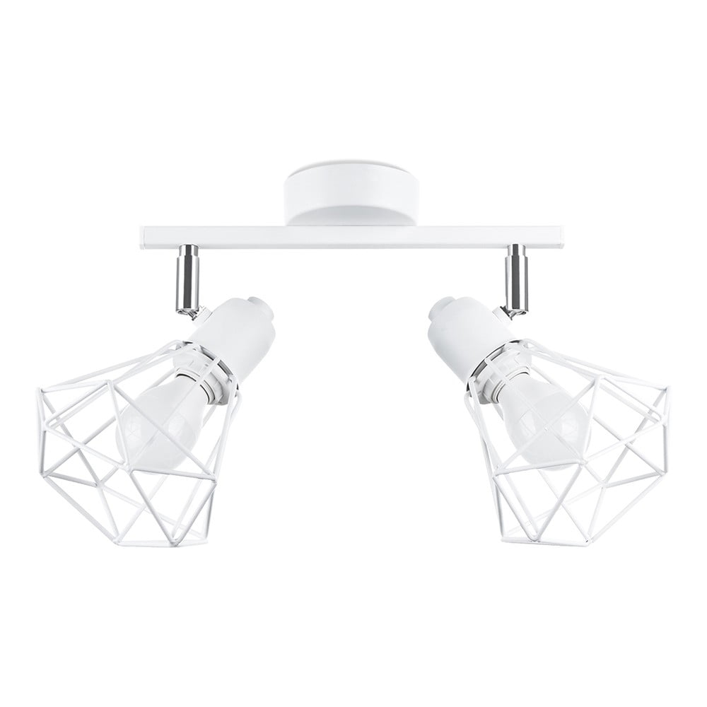 Fehér mennyezeti lámpa ø 10 cm Varpu – Nice Lamps