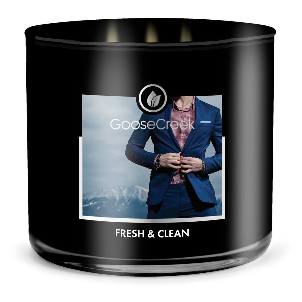 Fresh & Clean illatgyertya dobozban férfiaknak