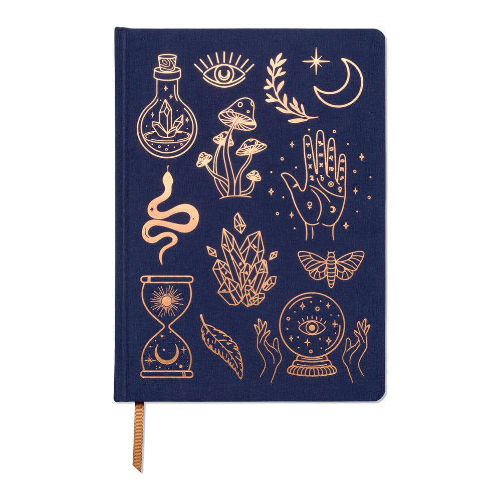 Jegyzetfüzet 200 oldal A4 Mystic Icons – DesignWorks Ink