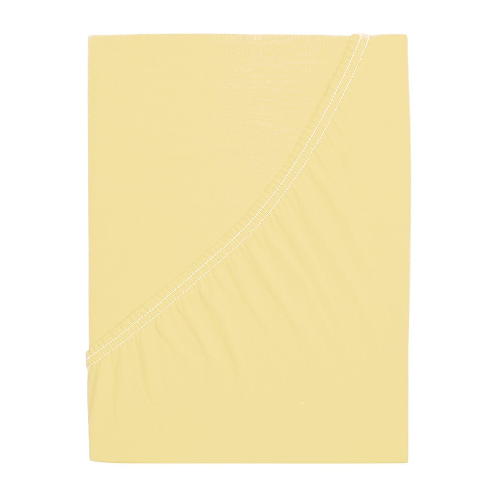 Sárga gumis lepedő 160x200 cm – B.E.S.