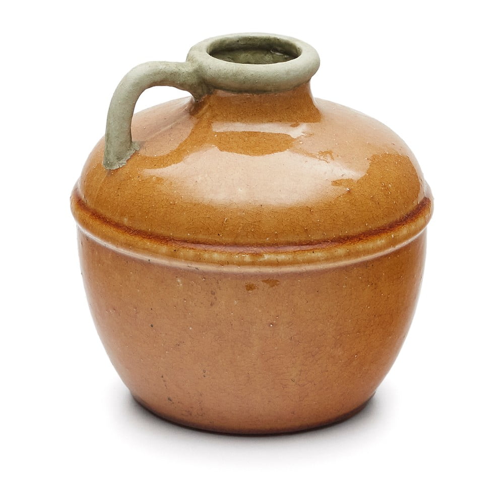 Barna kerámia váza Tamariu – Kave Home
