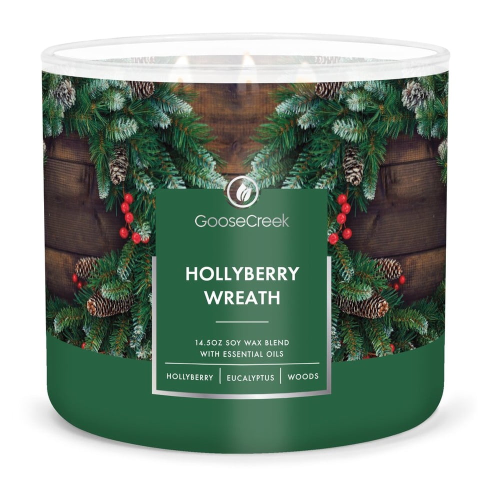 Hollyberry Wreath illatgyertya