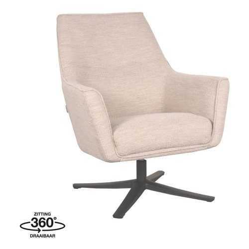 Bézs buklé fotel Tod – LABEL51