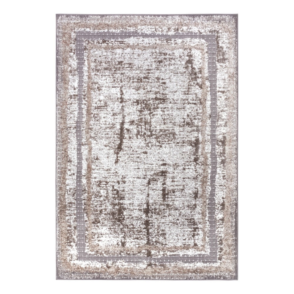 Bézs-ezüstszínű szőnyeg 57x90 cm Shine Classic – Hanse Home