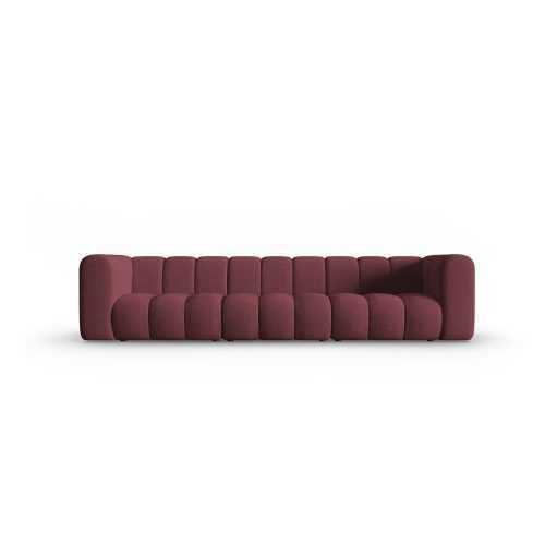 Borvörös kanapé 318 cm Lupine – Micadoni Home