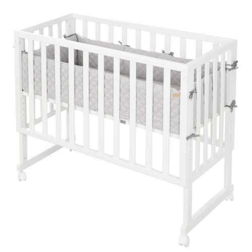 Fehér babaágy 90x45 cm – Roba