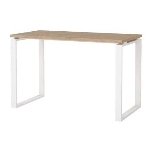 Íróasztal tölgyfa dekoros asztallappal 60x120 cm Sign – Tvilum