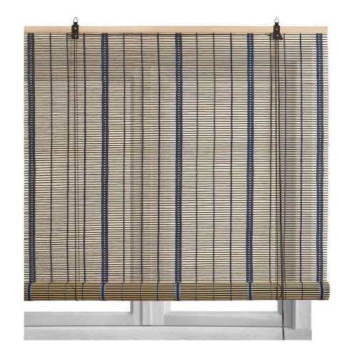 Kék-barna bambusz roló 120x180 cm Natural Life – Casa Selección