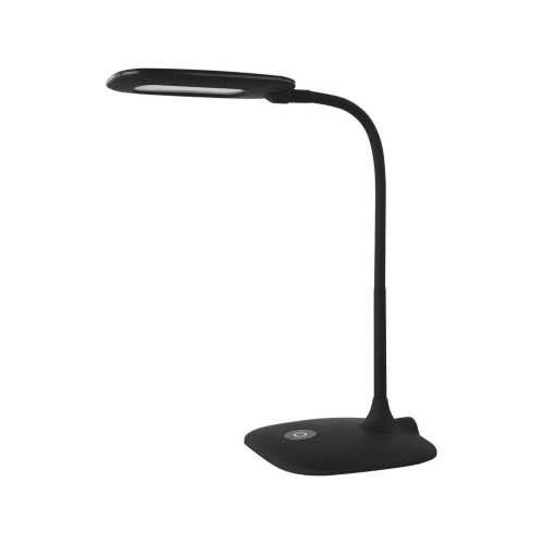Matt fekete LED szabályozható asztali lámpa (magasság 55 cm) Stella – EMOS