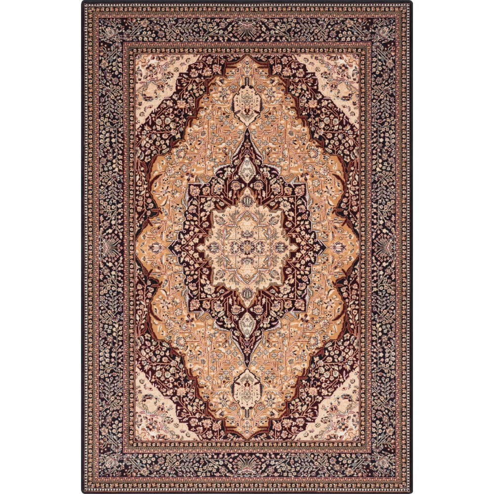 Narancssárga gyapjú szőnyeg 200x300 cm Charlotte – Agnella