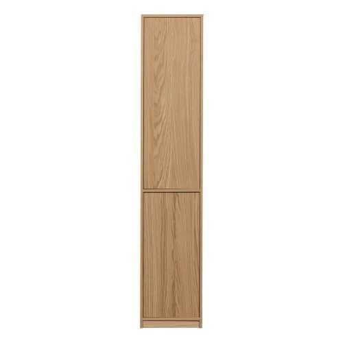 Natúr színű moduláris szekrény tölgyfa dekorral 40x199 cm Modular – vtwonen