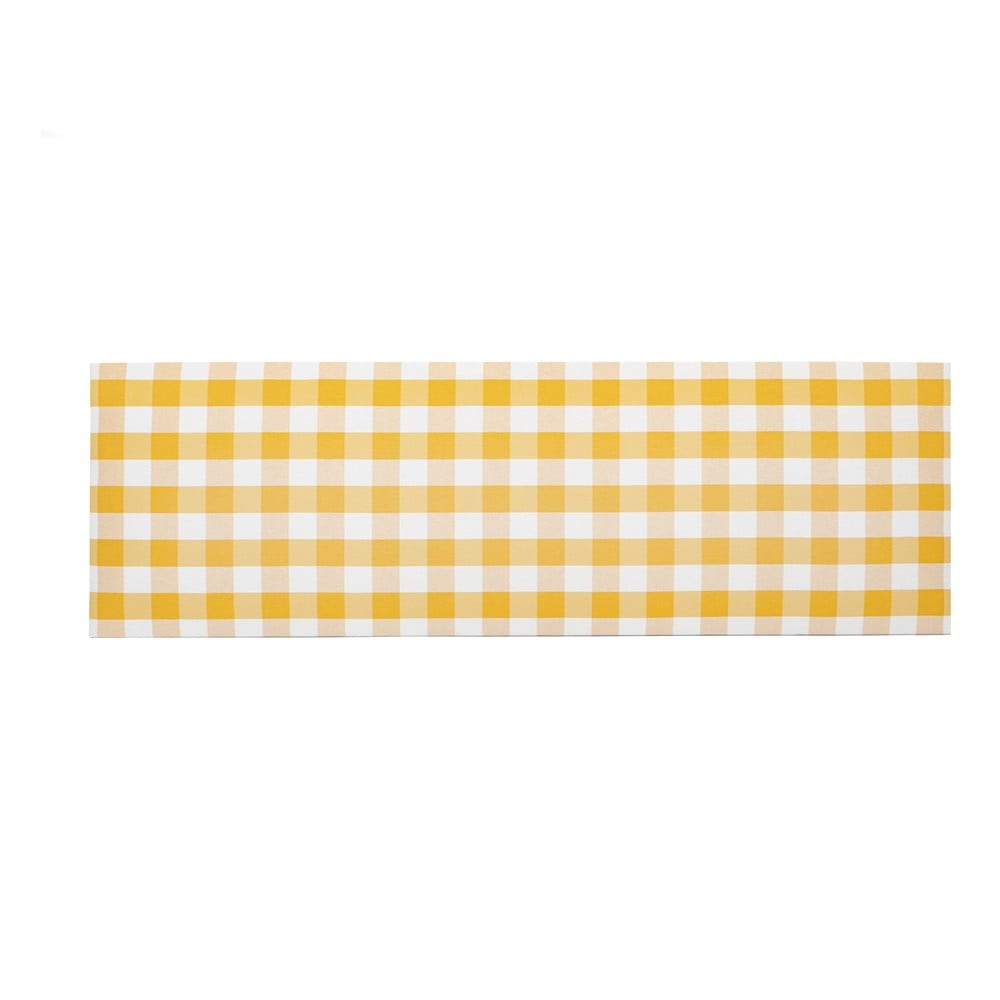 Sárga kárpitozott ágytámla 165x52 cm Billie – Really Nice Things