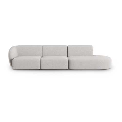 Világosszürke kanapé 302 cm Shane – Micadoni Home