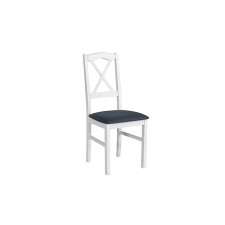 Jídelní židle NILO 11 Bílá Tkanina 9B MIX-DREW
