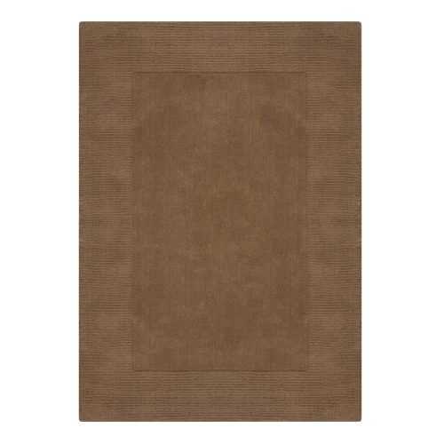 Barna gyapjú szőnyeg 120x170 cm – Flair Rugs