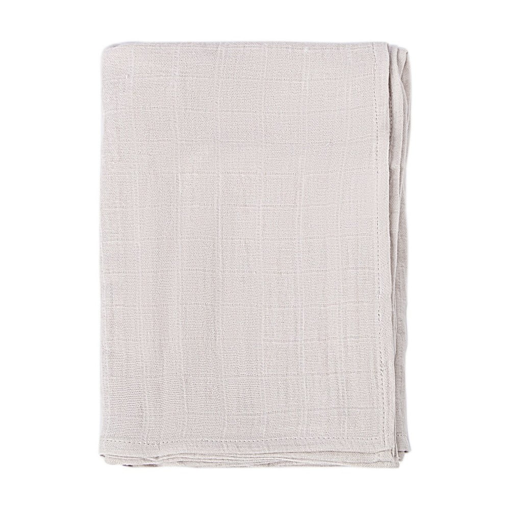Bézs pamut gyerek takaró 120x120 cm Bebemarin – Mijolnir