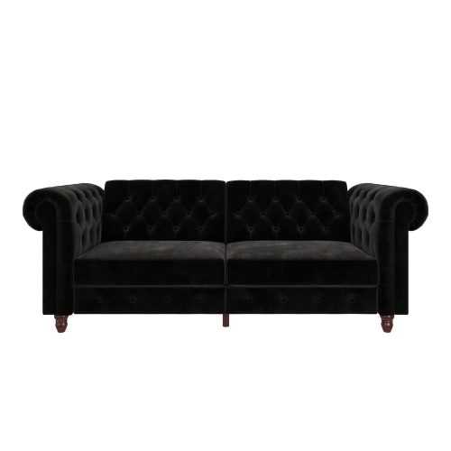 Fekete kinyitható kanapé 227 cm Felix - Støraa