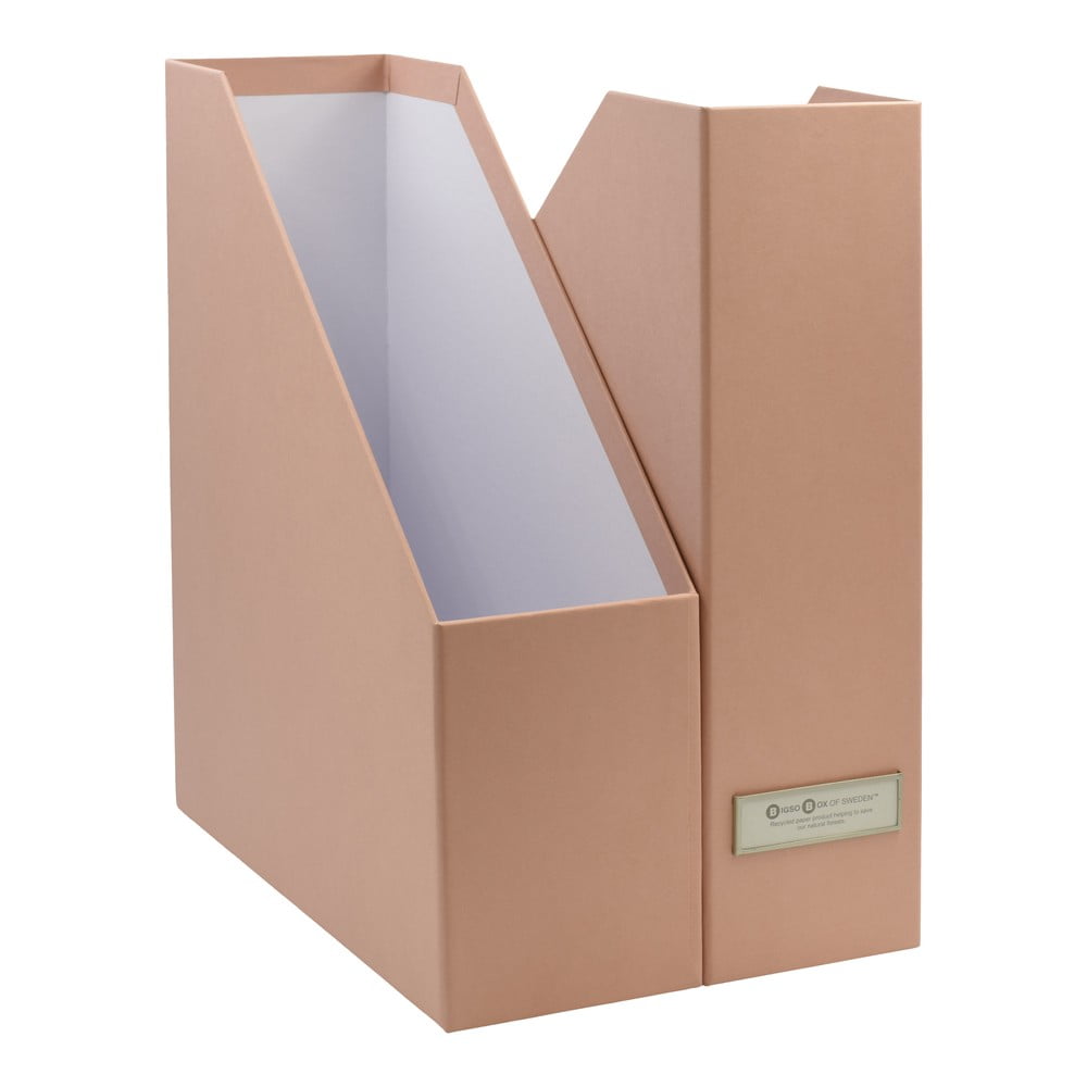 Karton rendszerező szett  dokumentumokhoz  2 db-os Viola – Bigso Box of Sweden
