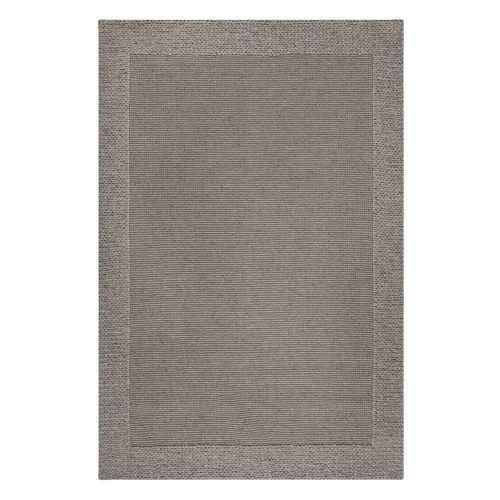 Szürke gyapjú szőnyeg 200x290 cm Rue – Flair Rugs