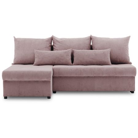 Szétnyitható sarok ülőgarnitúra VENEZIA I MODEL 2 Rózsaszín SG-nábytek