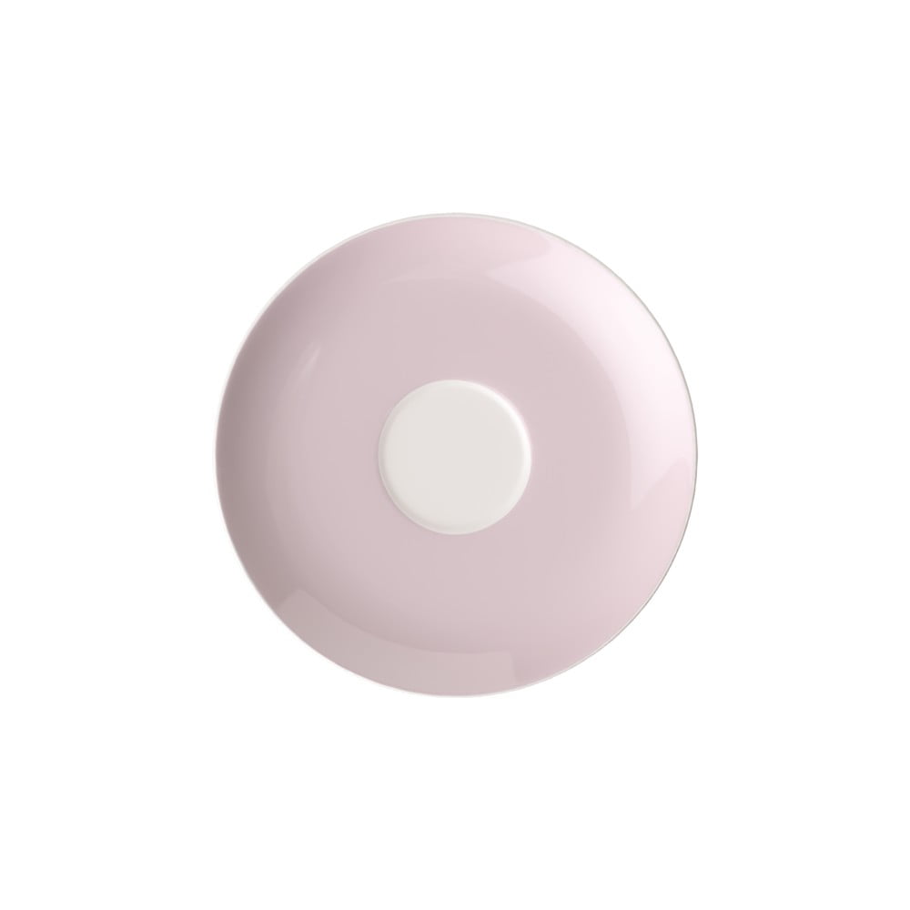 Fehér-rózsaszín porcelán csészealj ø 17.4 cm Rose Garden  - Villeroy&Boch