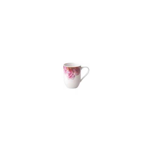 Fehér-sötét rózsaszín porcelán bögre 280 ml Rose Garden  - Villeroy&Boch