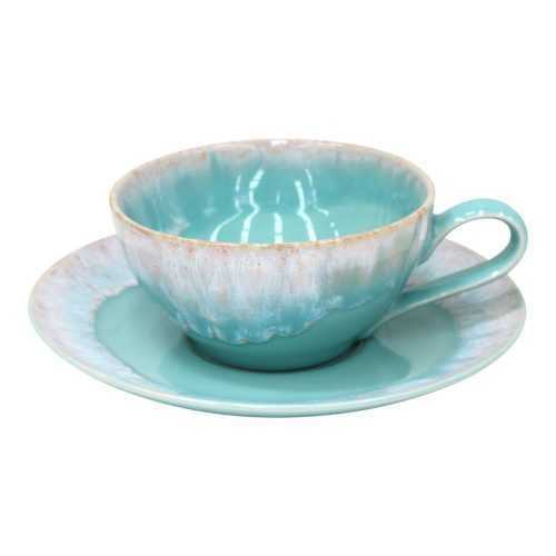 Kék-türkiz agyagkerámia csésze 200 ml Taormina – Casafina