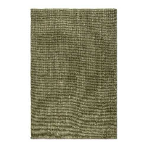 Khaki juta szőnyeg 80x150 cm Bouclé – Hanse Home