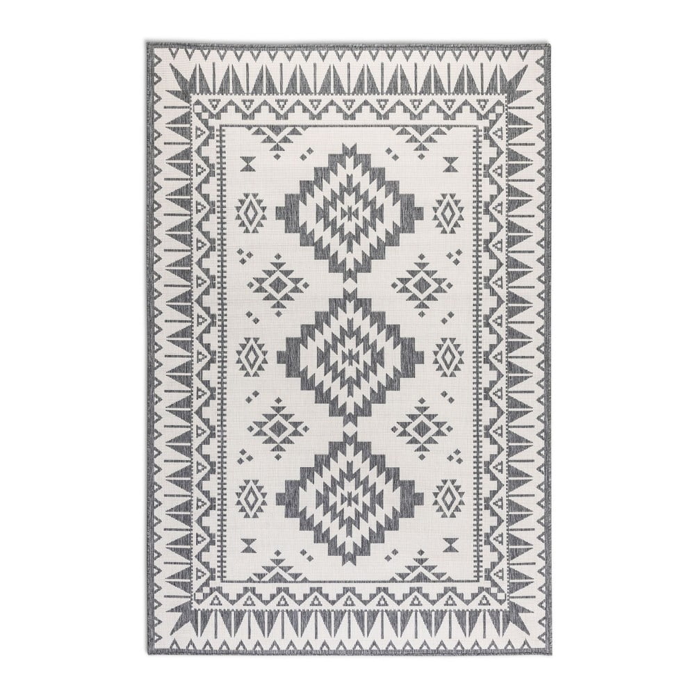 Szürke-krémszínű kültéri szőnyeg 160x230 cm Gemini – Elle Decoration