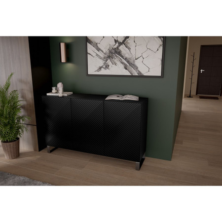 Komoda Cleo 150 cm Černá Furniture