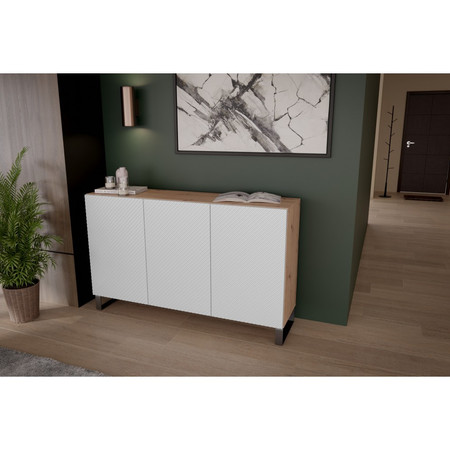 Komoda Neo 150 cm Dub artisan-bílá Furniture