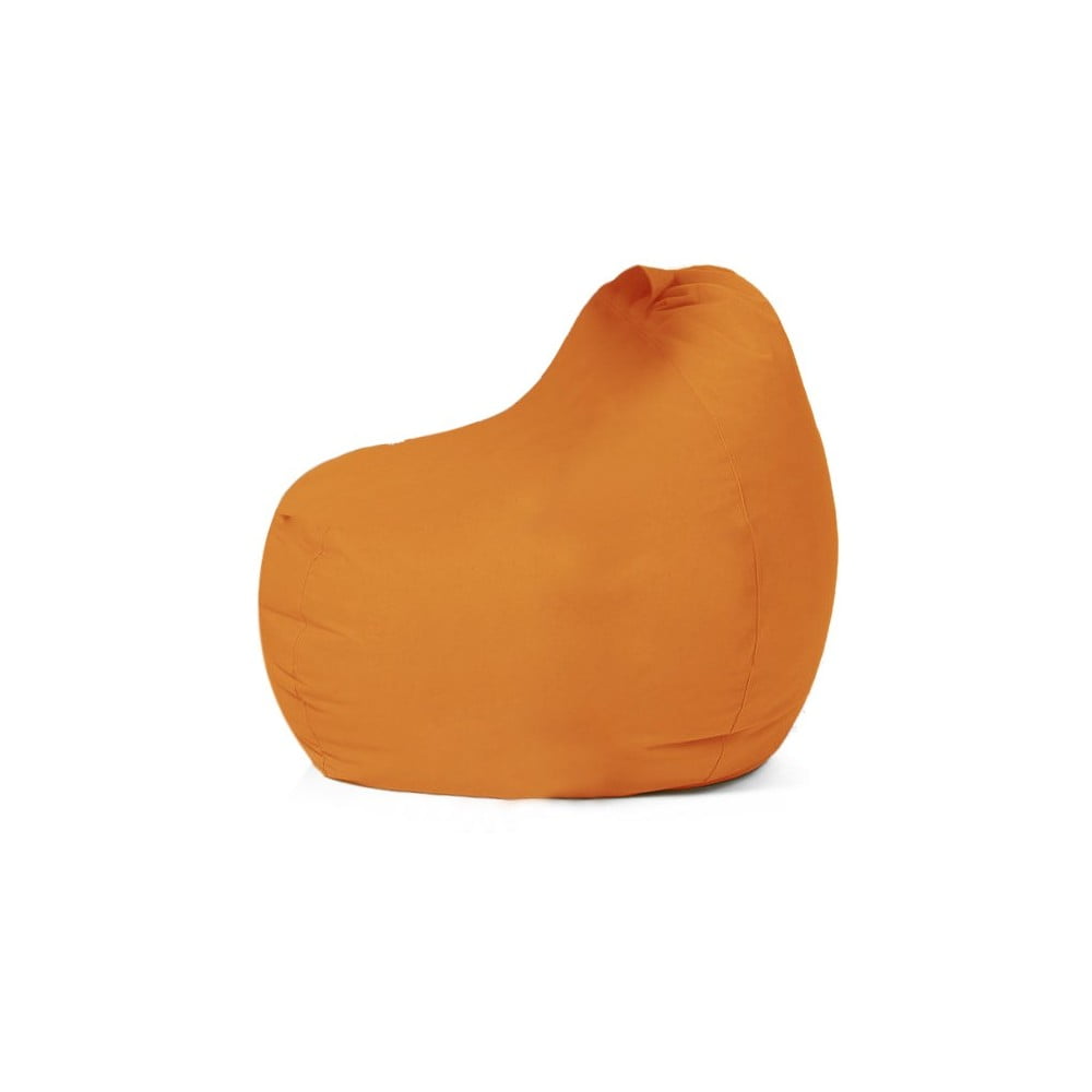 Narancssárga gyerek babzsákfotel Premium – Floriane Garden