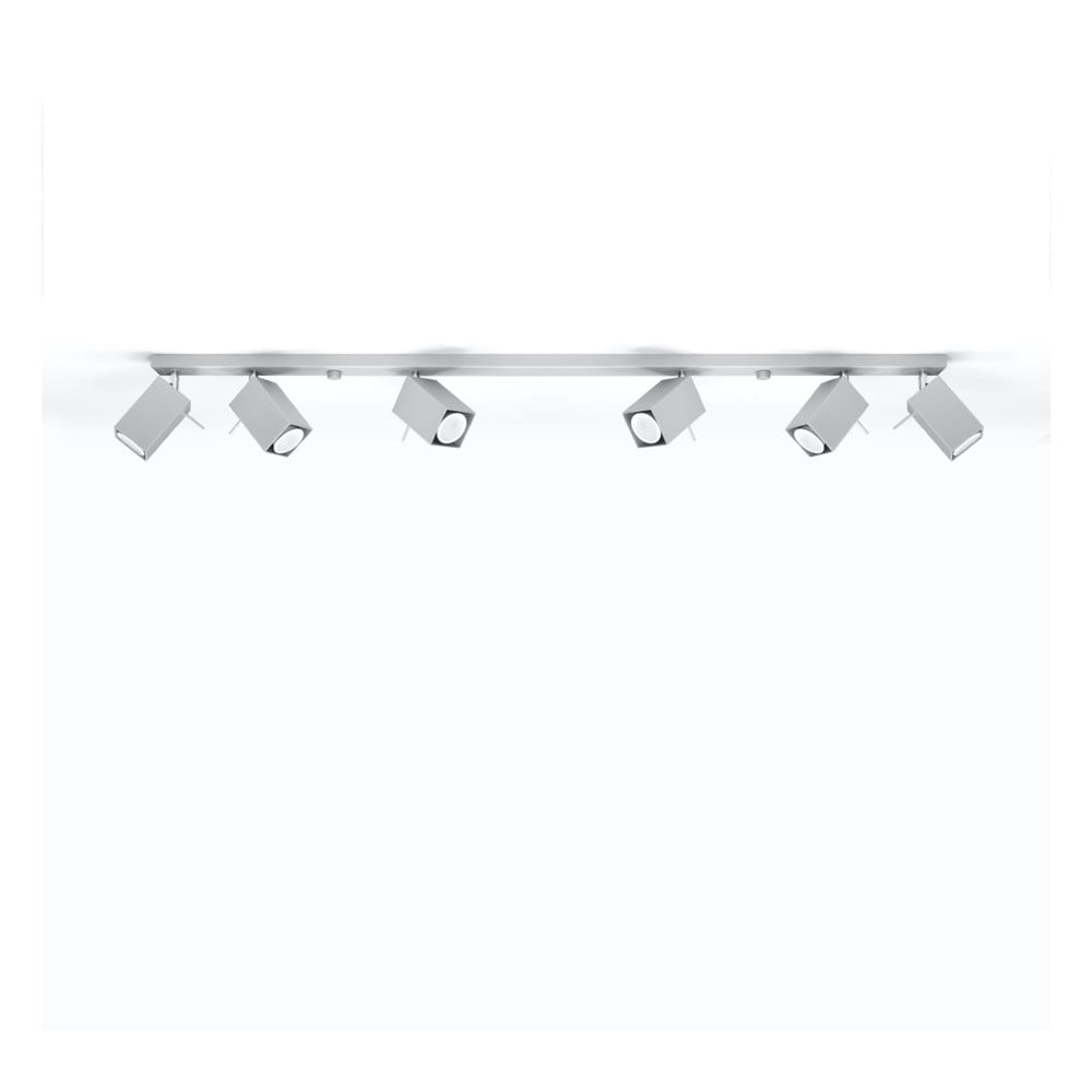 Szürke spotlámpa 6x118 cm Toscana – Nice Lamps