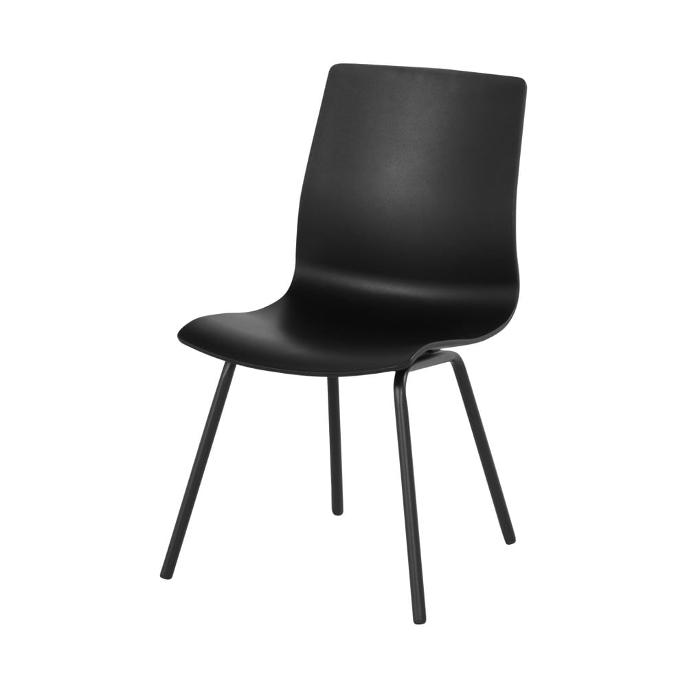 Fekete műanyag kerti szék szett 2 db-os Sophie Rondo Wave – Hartman
