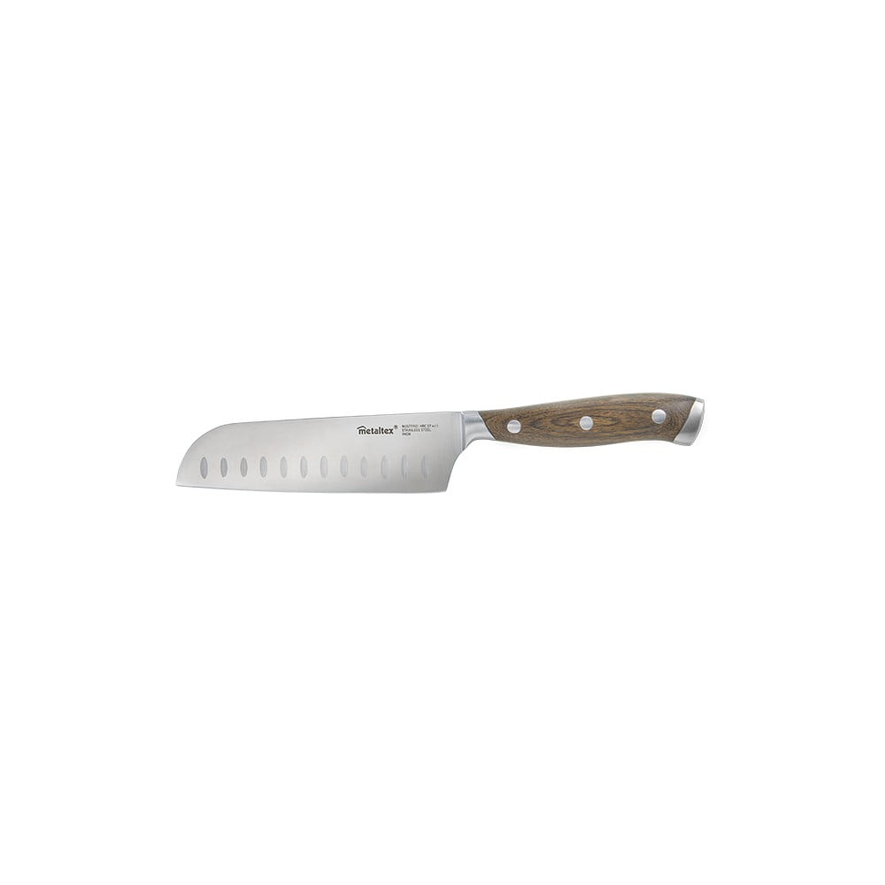 Rozsdamentes acél santoku kés Heritage – Metaltex